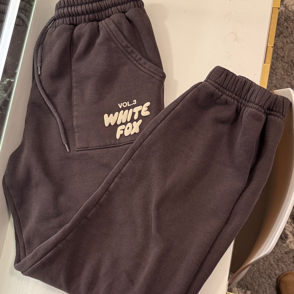 White Fox Boutique Brown Sweatpants